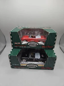 GearBox limited edition collectible 1957 Chevy Belair Texaco sky chief lot of 2 - Picture 1 of 13