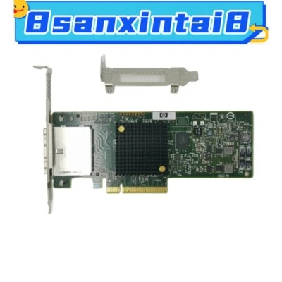 9207-8e HP 638836-001 H221 PCIe 2.0 6GB SAS/SATA 8 Port HBA 660087-001 SAS  - Image 1 of 3