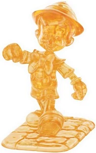 Bepuzzled original 3D crystal puzzle gold Disney Pinocchio - Picture 1 of 2