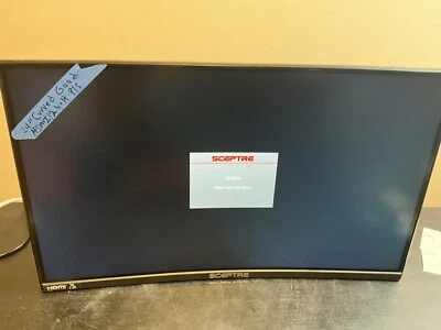 Sceptre T24 24" Curved Gaming Computer Monitor 75Hz LED, HDMI VGA - Image 1 of 4