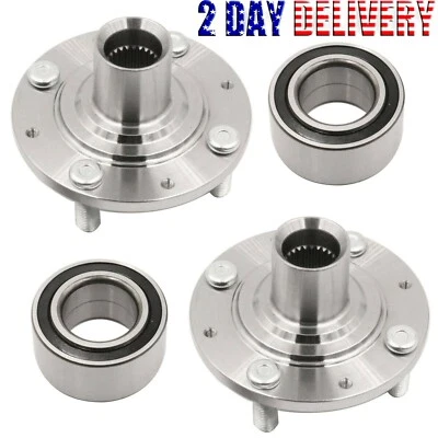 2x New Wheel Hub & Bearing Assembly Front For 2002-2006 Nissan Sentra 2.5L  - Image 1 of 2
