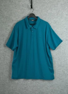 Mens Rohan Polo Plus Top Teal Size XL - Picture 1 of 8