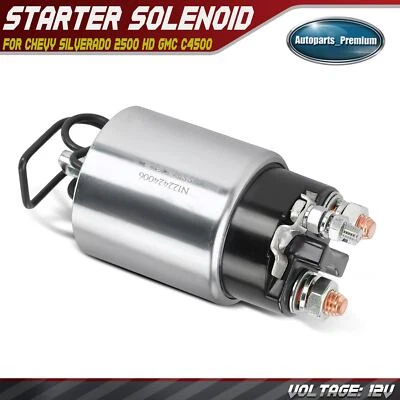 Interruptor solenóide de partida 12V para Chevy Silverado 2500 HD GMC C4500 Topkick 6,6L - Imagem 1 de 4