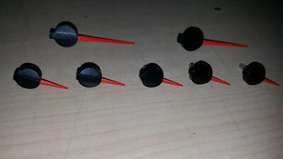 Juego de agujas de calibre de cuadro de instrumentos personalizado Chevrolet GMC GM para camioneta y SUV - ROJO Foto 1 de 4