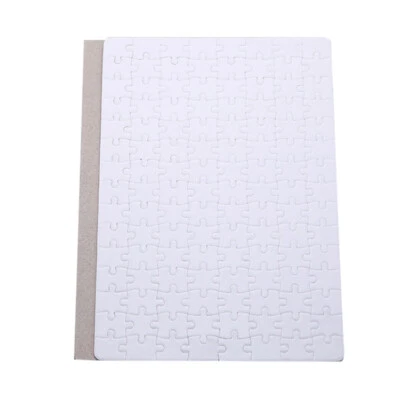 7.8" x 11.4" Blank Sublimation Jigsaw Puzzle for Heat Press Transfer DIY Printed - Image 1 of 4
