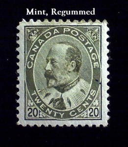 Canada Scott #94 King Edward VII Issue (1904) MINT VERY FINE Re-gummed SCV $1250 - Picture 1 of 11