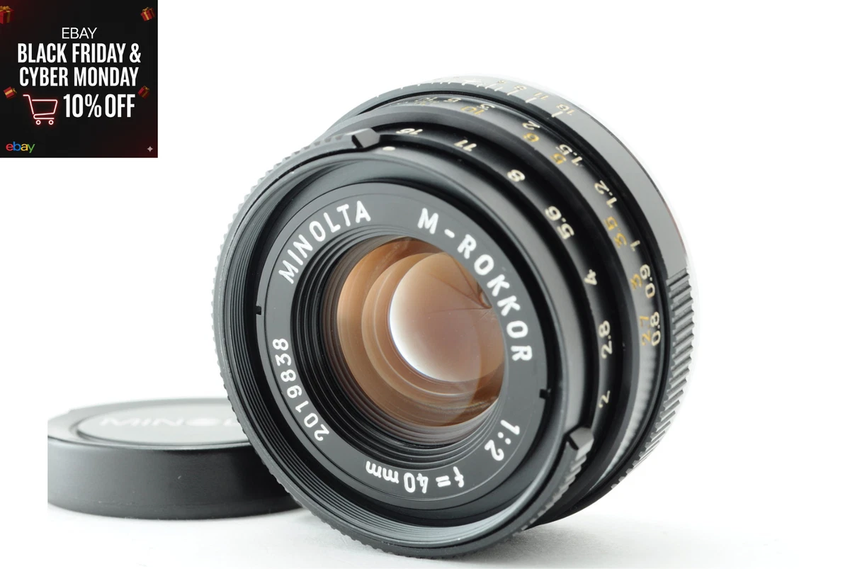 Minolta M Rokkor 40mm F2 for sale | eBay
