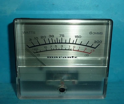 Marantz 300DC Stereo Verstärker Panel Meter OEM NOS - Bild 1 von 2