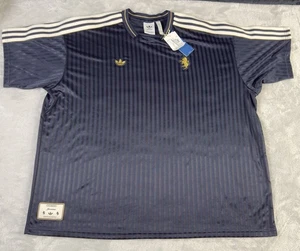 Adidas Juventus Terrace Icon Trikot Legend Ink JF0458 Herren Gr. XXL bestickt - Bild 1 von 4