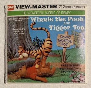 View-Master WINNIE the POOH and TIGGER TOO - B369 - 3 Reel Set + Booklet (V6) - Picture 1 of 10