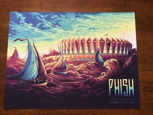 Póster Phish Hampton Coliseum 2018 Mumford Pollock Emek Welker Widespread Panic - Imagen 1 de 9