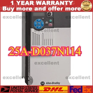 Brand New 25A-D037N114 Ser B Allen Bradley 25AD037N114 PowerFlex 523 AC Drives - Picture 1 of 4