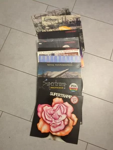 9x  LP SUPERTRAMP Vinyl LP Schallplattensammlung - Picture 1 of 1