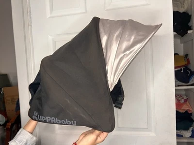 UPPAbaby VISTA/CRUZ Replacement Canopy, Jake (Black) - Image 1 of 3