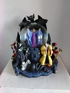 Disney Villains musikalische Schneekugel spielt grimmige grinsende Geister mit OVP - Bild 1 von 12