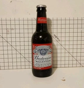 Budweiser Oversized Limited Edition Empty Glass Bottle 15 Inches - Picture 1 of 11