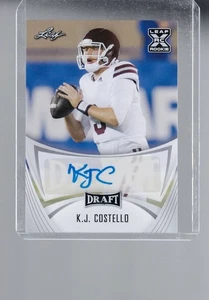 2021 Leaf K.J. Costello Draft #BA-KJC - Picture 1 of 2