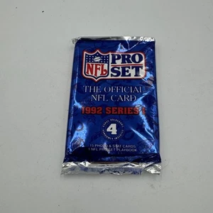 1992 NFL Pro Set Series 1 Card Pack - Picture 1 of 2