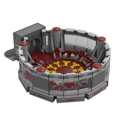 MOC J'hedeye High Council Chamber Government Building Model 1562 Pcs - Image 1 of 2