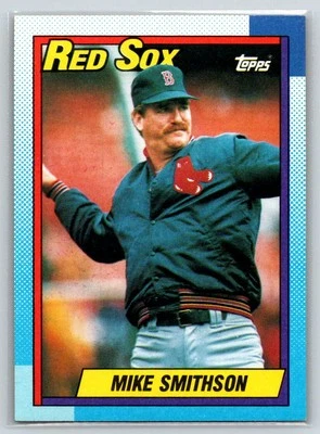 1990 Topps #188 Mike Smithson Boston Red Sox - Image 1 of 2
