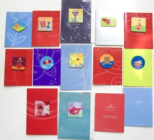 Lot of 14 GREETING CARDS w/ REUSABLE MAGNETS Humble Flower PORTLAND OR $42 - Picture 1 of 4