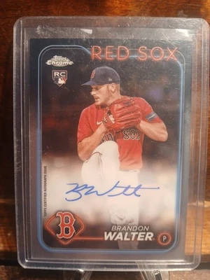 2024 Topps Chrome - Rookie Autographs Brandon Walter #RA-BWA (AU, RC) - Image 1 of 2