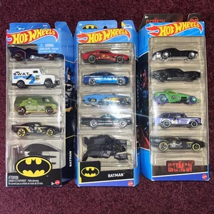 Hot Wheels Batman 5 Stück 3 Stück - Bild 1 von 2