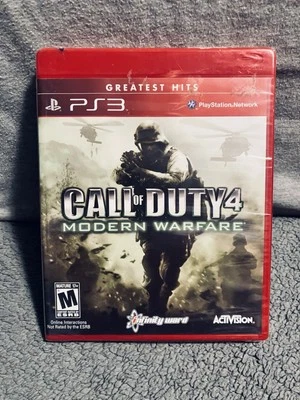 Call of Duty 4 Modern Warfare -Greatest Hits Sony PlayStation 3 PS3 New & Sealed - Image 1 of 4