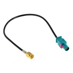 GPS Antennenadapter Adapter Verlängerung 19cm Fakra(M) SMA(M) DVB-T DAB GSM GPS - Picture 1 of 2