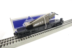 Model Train Sales, O, United States Army Airplane Flat Car, C-8 LN/OB - Picture 1 of 22