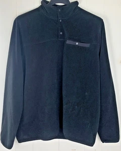 Chaqueta polar 32 Degrees Heat negra con bolsillo cuello alto talla XL - Imagen 1 de 4