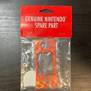 Nintendo Game Boy Micro Faceplate Authentic OEM Tool New Flame Fire Oxy Pillars - Picture 1 of 2