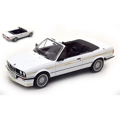BMW ALPINA C2 2.7 CONVERTIBLE 1989 WHITE 1:18 Modelcargroup Auto Stradali Modell - Immagine 1 di 3