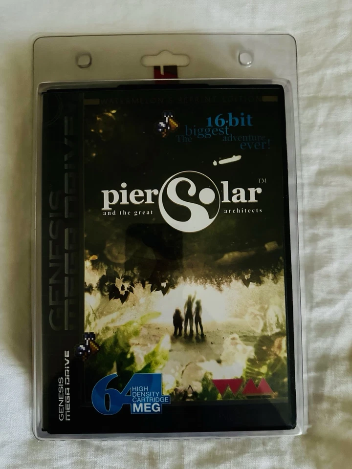 Pier Solar and the Great Architects Reprint Edition Sega Mega Drive WaterMelon - Image 1 of 3