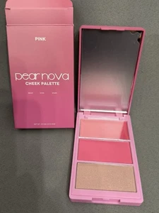 PEAR NOVA Pink Cheek Palette in Beam, Vivid & Spark 3 x 0.14 oz New In Box - Picture 1 of 5