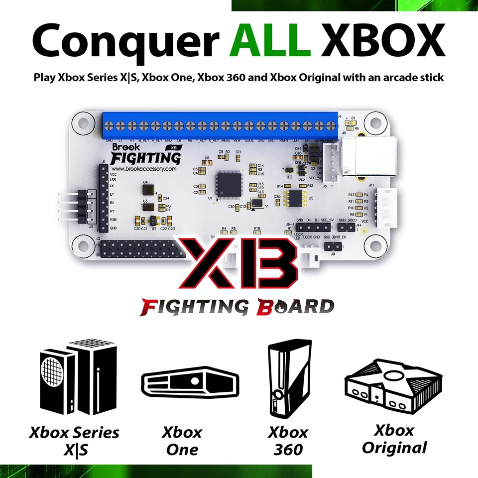Brook XB Fighting Board for Xbox Series X/S Xbox One Xbo Xbox Original