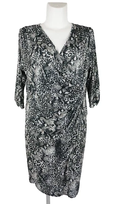 Alba Moda Kleid Größe 48 Grau Silbergrau Freizeitkleid Sommerkleid Cocktailkleid - Bild 1 von 4