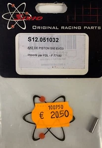 Axe de piston S12 EVO3 S12.051032 SIRIO - Imagen 1 de 1