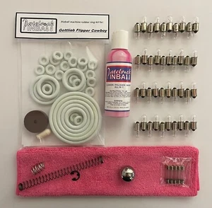 1962 Gottlieb Flipper Cowboy Pinball Machine Maintenance Tune Up Kit - Picture 1 of 3