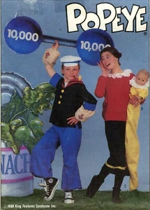 Simplicity Pattern 8831 Popeye and Olive Oil Costumes Child Sizes 6-7-8 Uncut - Bild 1 von 5