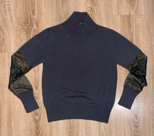 Fabiana Filippi Damen schöner modischer warmer weicher Wolle Seide Kaschmir Trendy Pullover - Bild 1 von 8