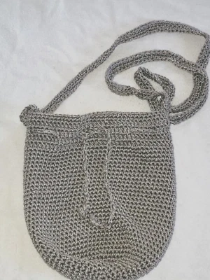 Bandolera Bandolera de Crochet con Cordón de Hombro Beige Tostado Foto 1 de 4