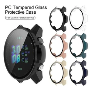 For Garmin Forerunner 165 PC Full Coverage Tempered Glass Case Screen Protector! - Picture 1 of 24
