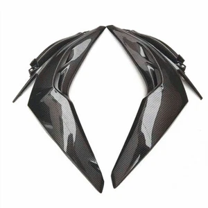 For 2014-2016 Z1000 Front Side Radiator Shroud Cover Panel Fairing Carbon fiber - Picture 1 of 9
