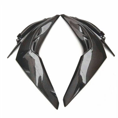 Carenado de fibra de carbono para cubierta de radiador frontal Z1000 2014-2016 Foto 1 de 4