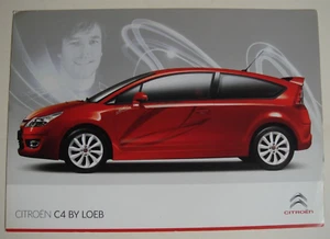 Citroen . C4 . Citroen C4 by Loeb . April 2009 Sales Brochure - Picture 1 of 2