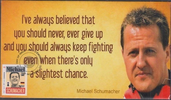 CANADA # 2996.5 - FORMULA 1 SCHUMACHER  POSTAGE STAMP on FIRST DAY COVER #5 - Image 1 of 1