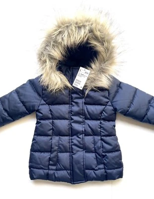 Chaqueta acolchada para niños H&M con capucha talla 1,5-2 nueva con etiquetas precio original $39,99 Foto 1 de 4