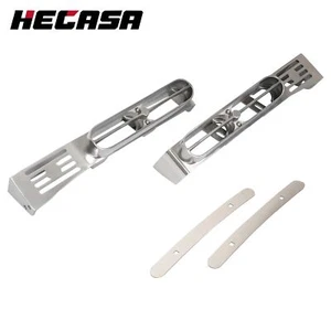 HECASA Polish Front Fender Light Brackets Aluminum Kit For Peterbilt 389 388 - Picture 1 of 24