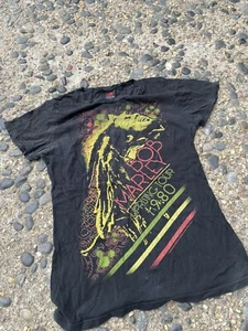 Bob Marley Womans Zion Roots Kurzarm T-Shirt Damen XL schwarz - Bild 1 von 3